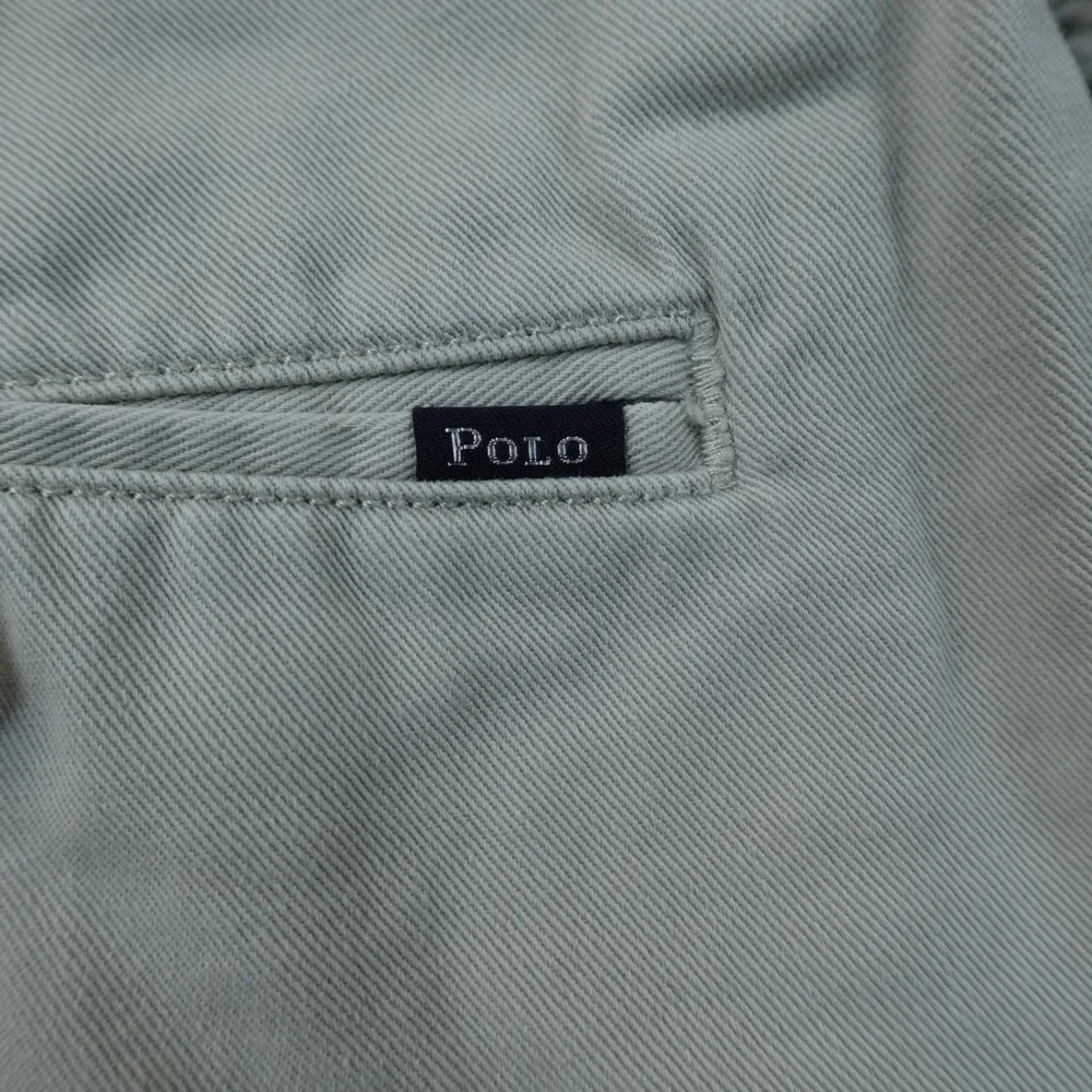 Polo Ralph Lauren Shorts Mens 36 Beige Tan Chino Golf Casual Preppy Pleated Work
